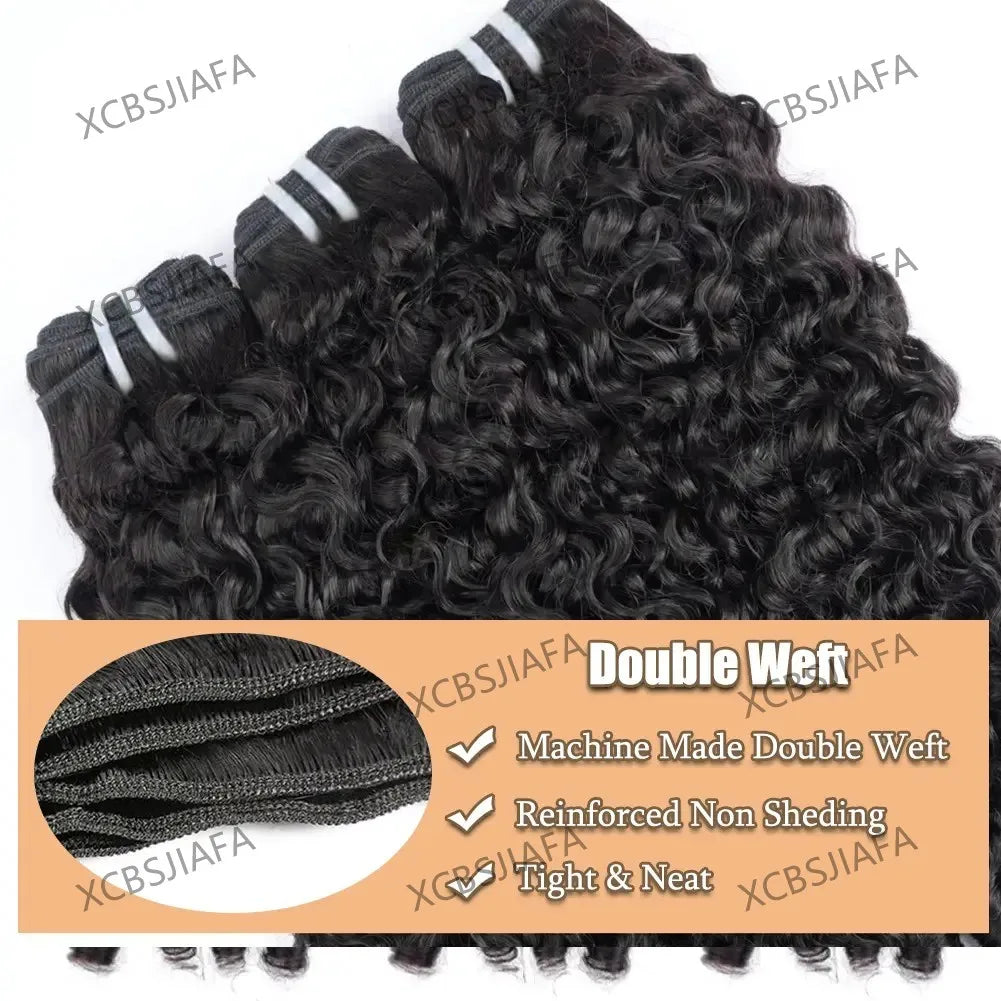 30 Inch Burmese Curly Bundles 100% Human Hair  Brazilian Virgin Remy Hair Extensions 1/3/4 Bundles Raw Hair Bundles Double Weft