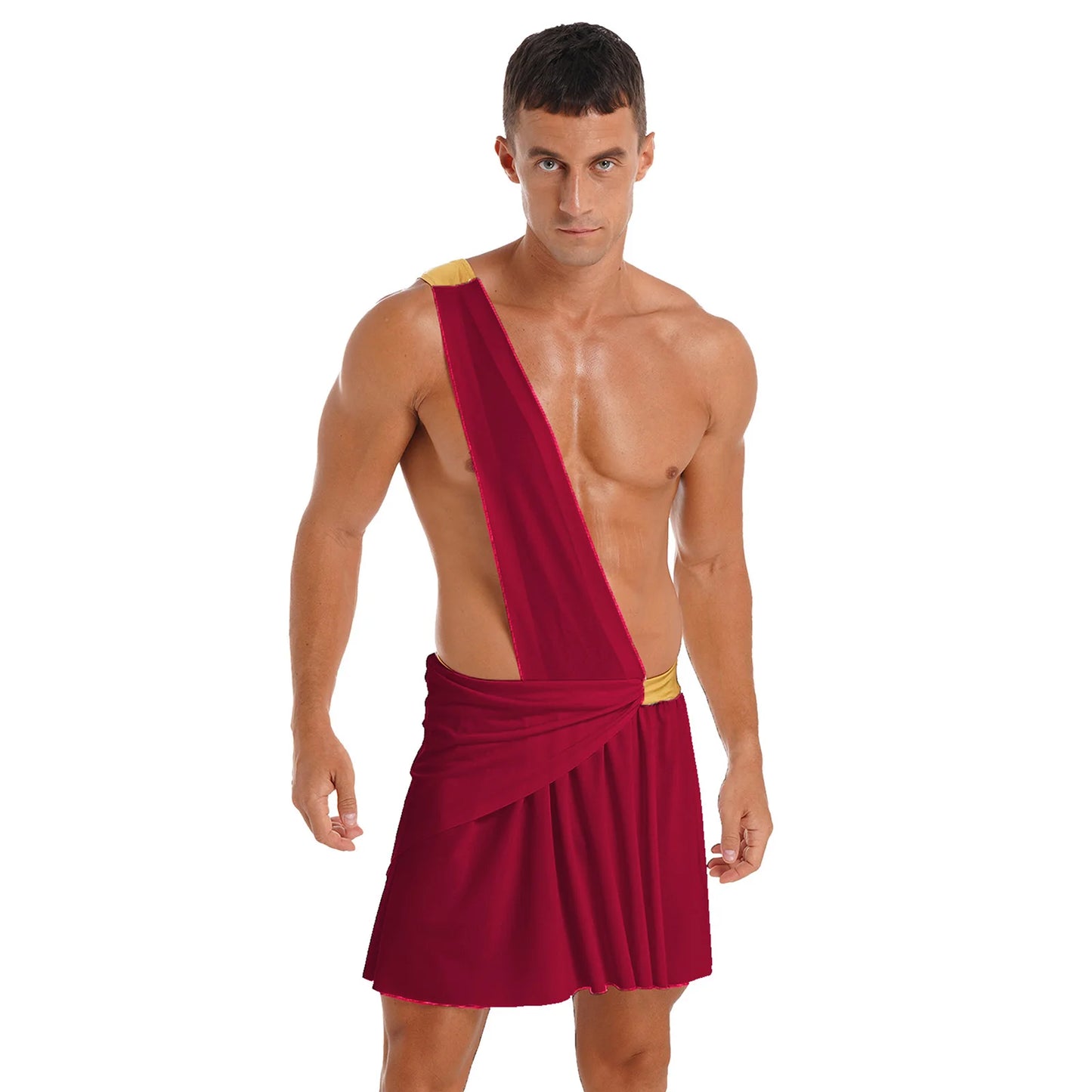 Halloween Adult Cosplay Complete Set Ancient Greek God Gladiator Clothing Mythical Prince Aladin Party Performance Costume