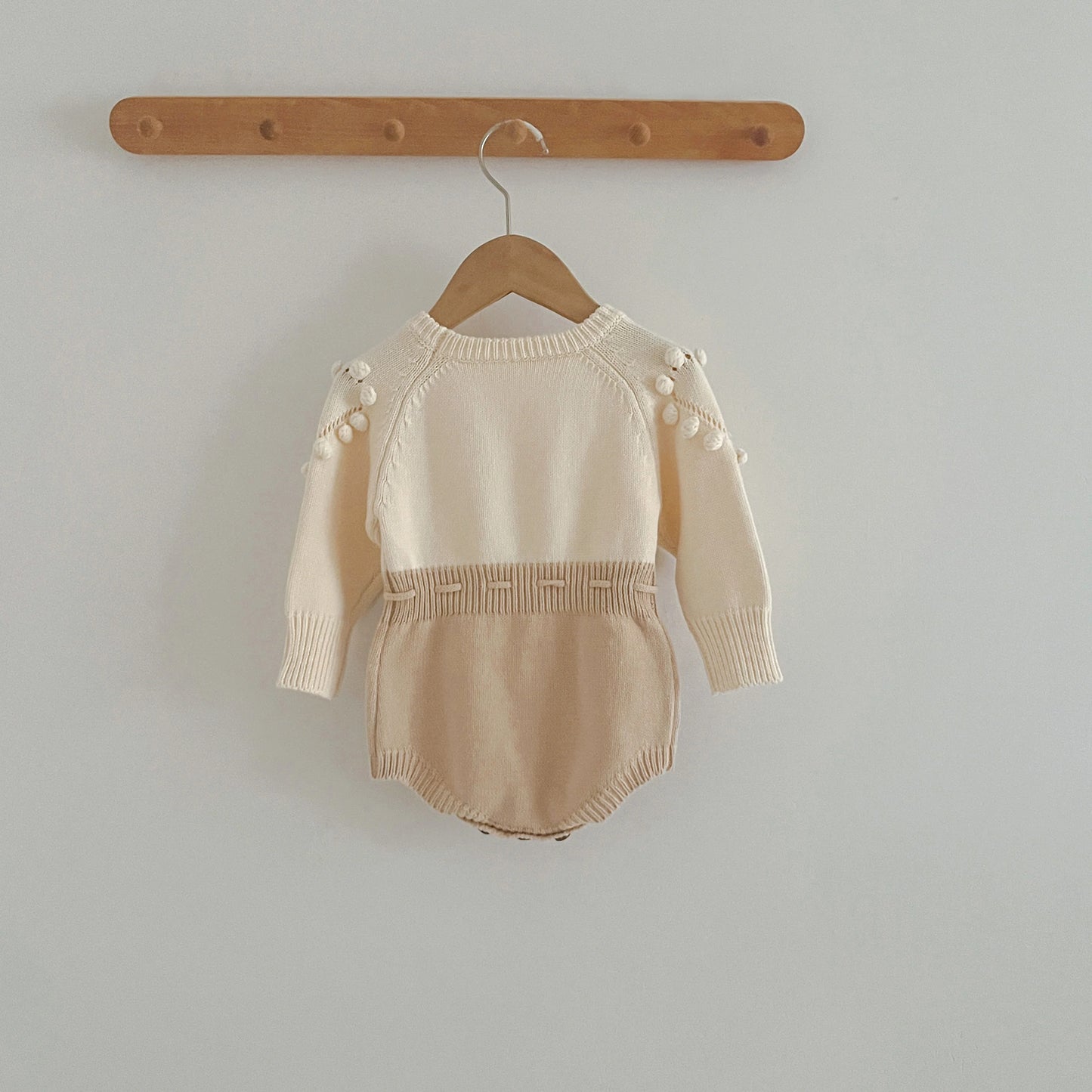 Autumn Lovely Heart Jumpsuit Infant Baby Girl Knitted Clothes Love Romper Bodysuit Outfit Spring Cotton Knitted Sweater Bodysuit