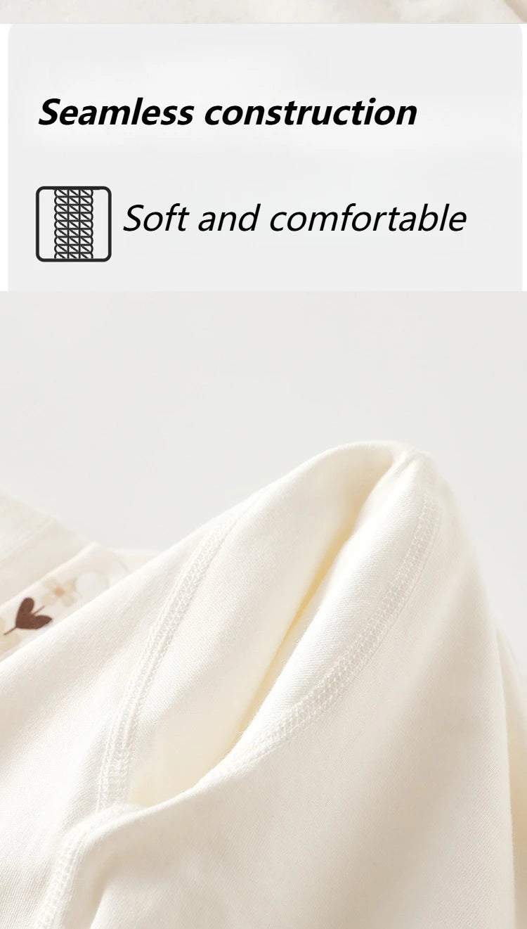 Infant Long-Sleeved Romper Suit Spring/Autumn Pure Cotton Garment Newborn Baby Bodysuit Unisex Baby All-Season Crawling Suit