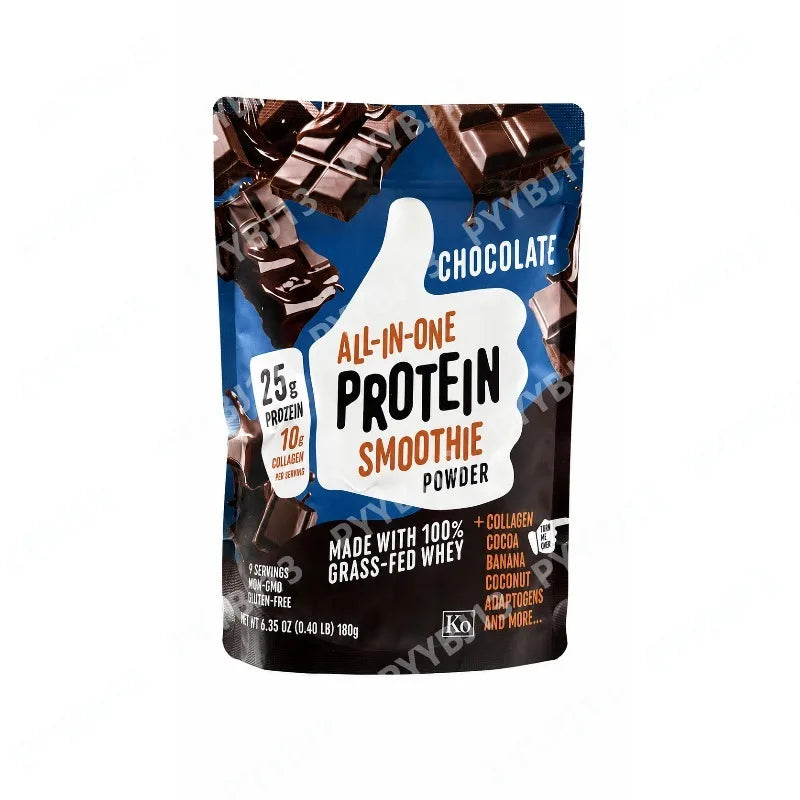 All-in-One Protein Powder Cookies Cream Protein Supplement Powder 25g Protein 10g Collagen Grass-Fed Whey For Men & Women 180g