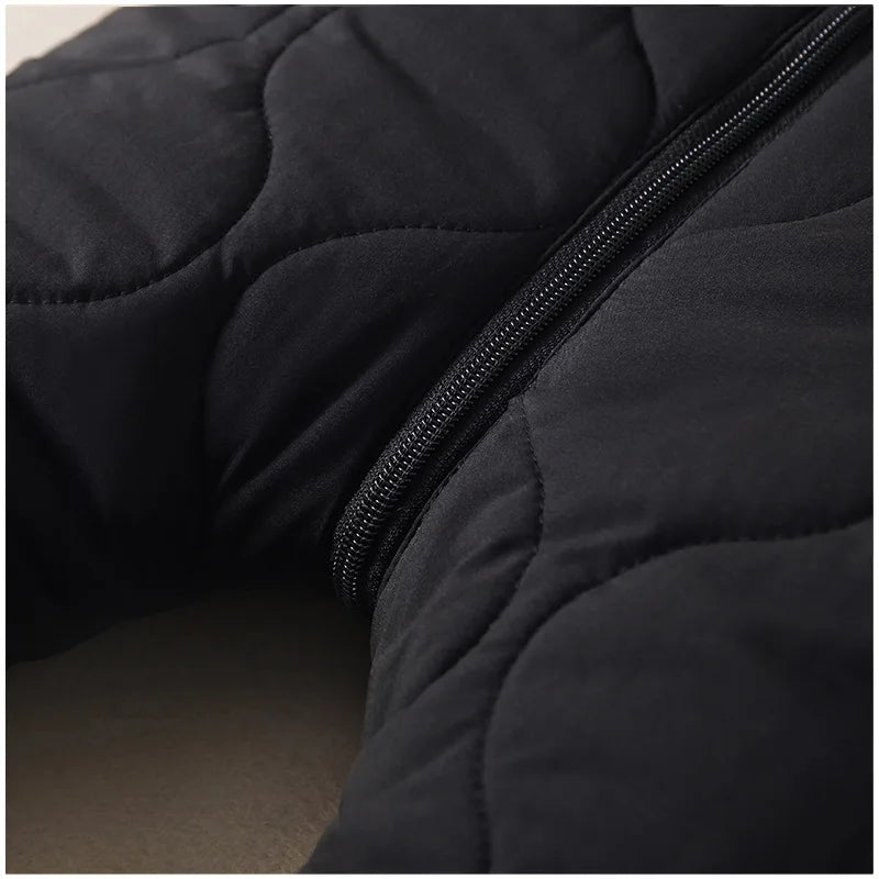 1-Piece Warm Fleece Pramsuit for Baby, Newborn Winter Snowsuit Outerwear, Infant Jumpsuit Romper Cozy Outfit