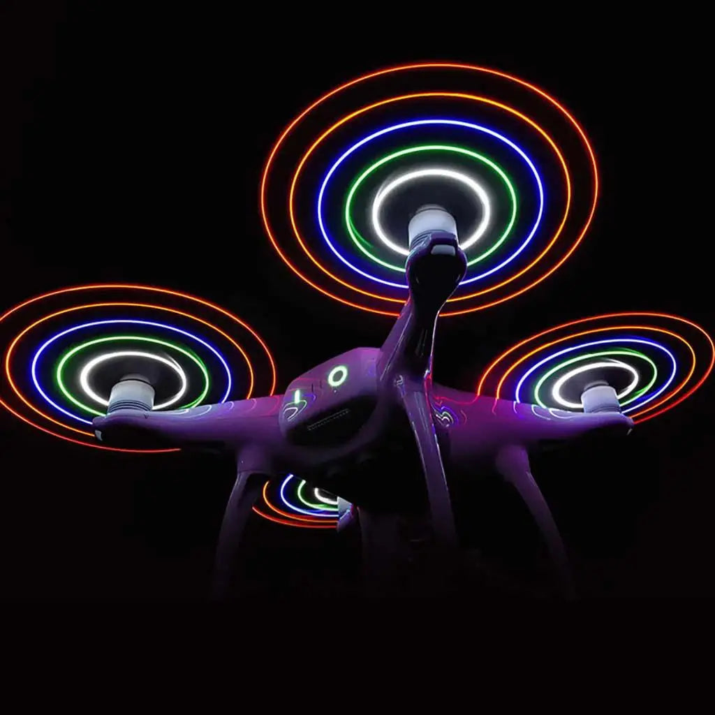 RC Drone Quadcopter Propellers 9450S LED Flashing Plastic USB Charging Accessories for DJI Phantom 3 4