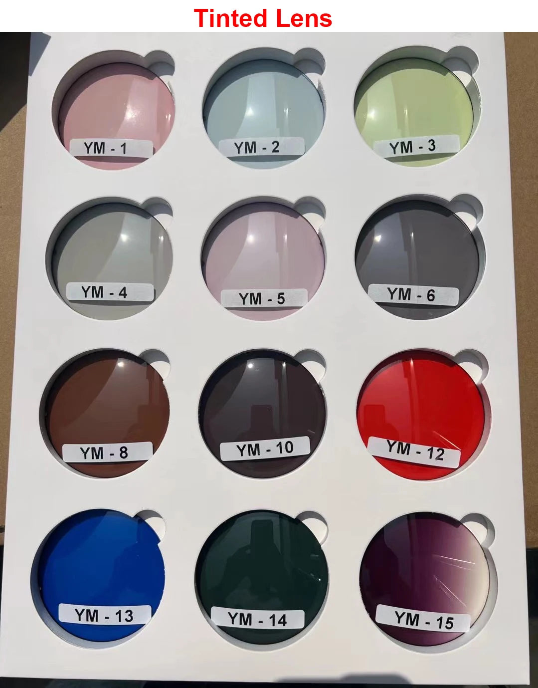 New Free Form Multi-focus Lenses 1.56-1.74 Thin Digital Progressive Prescription Lens MR-8 Anti Blue Light Polarized Sun Glass