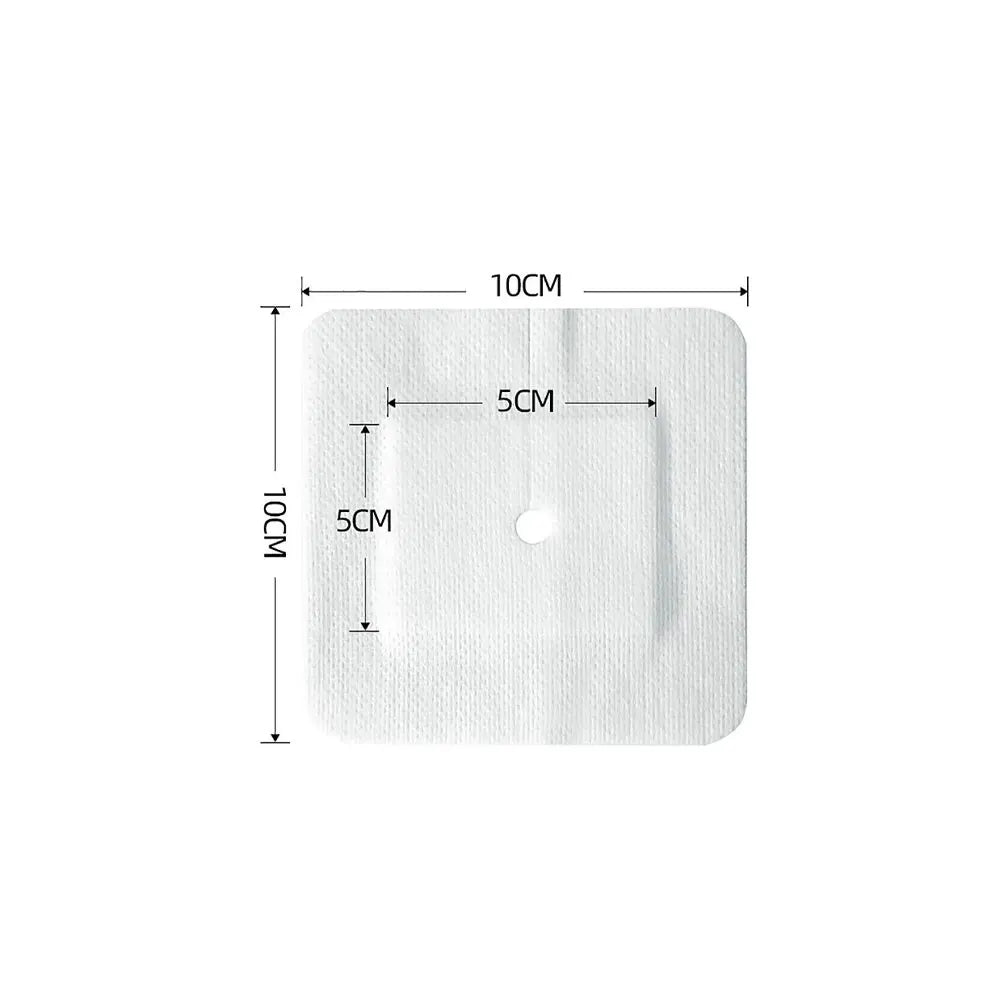 5-100Pcs Drainage Tube Sterile Applicator Catheter Fixation Patch for Drainage/Biliary/Renal Biopsy Catheters Adhesive Patch