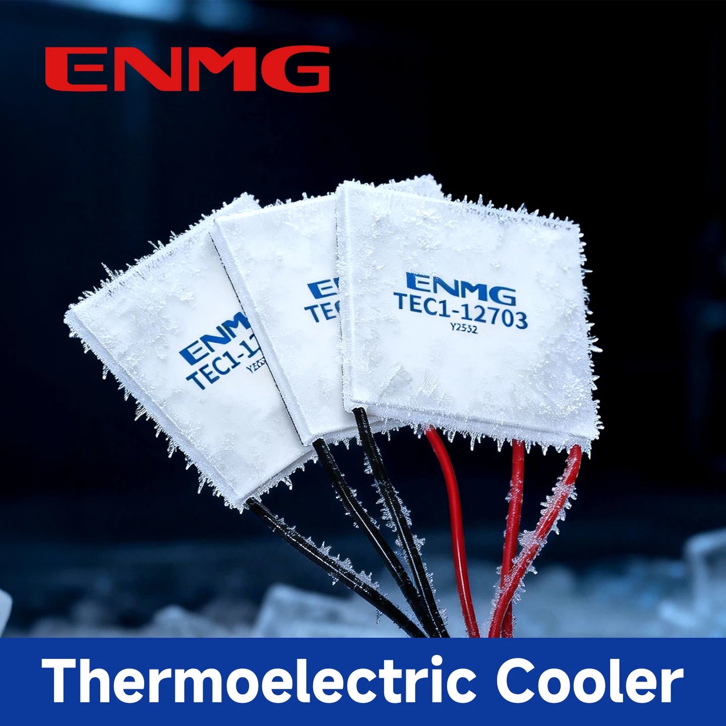 ENMG TEC1-12706 / TEC1-24106 Thermoelectric Cooling Module-12V/24V Peltier Cooler for DIY&Industrial Applications Peltier Effect
