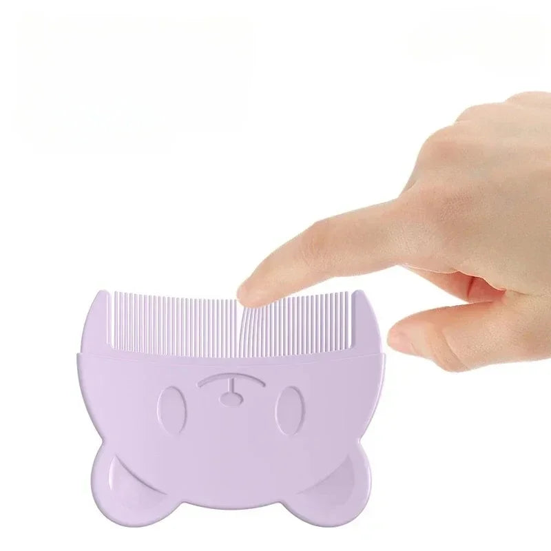 1-4pcs Newborn Baby Comb Remove Fetal Scale Cute Bear Shaped Infants Boys Girls Fetal Hair Shampoo Soft Comb