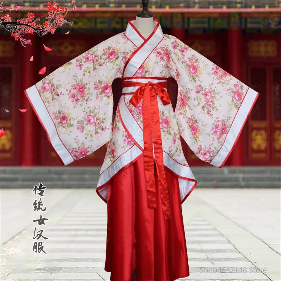 2026 Halloween Hanfu National Chinese Dance Costume Men Ancient Cosplay Traditional Chinese Clothing for Women Hanfu Clothes