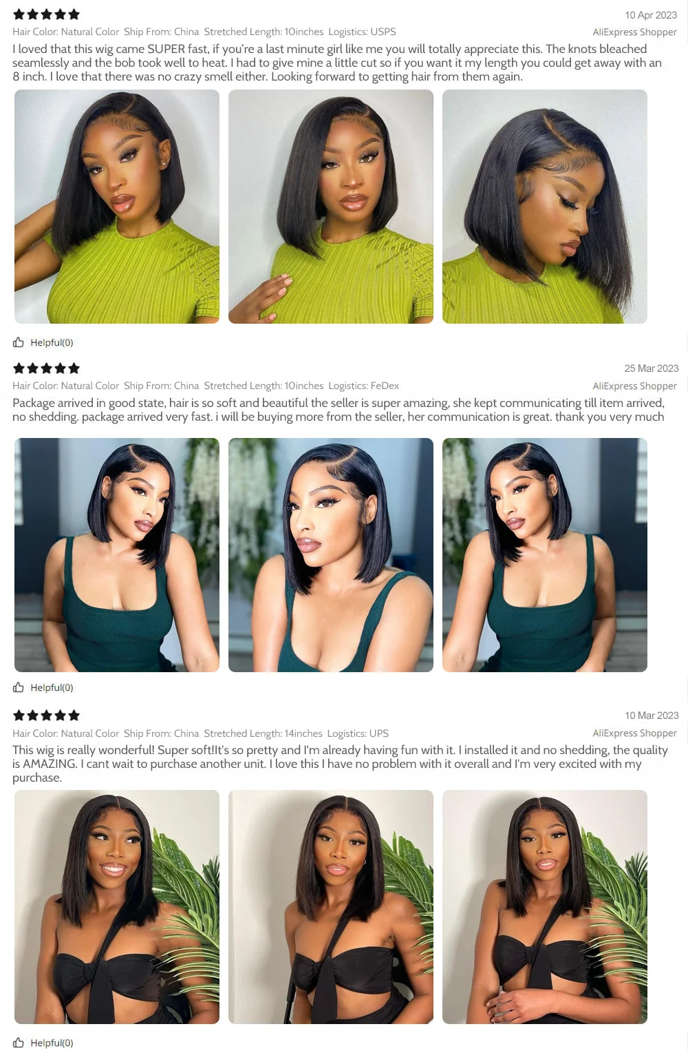 Bob Wig Human Hair 13x4 Lace Frontal Short Straight Lace Front Bob Wig For Black Women Human Hair Natural Color Wigs Pre Plucked