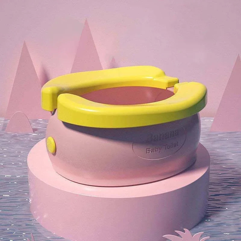New Children's Foldable Potty Training Seat Easy To Clean Toilet Seat Boys and Girls Birthday Gift Portable Travel Baby Potty
