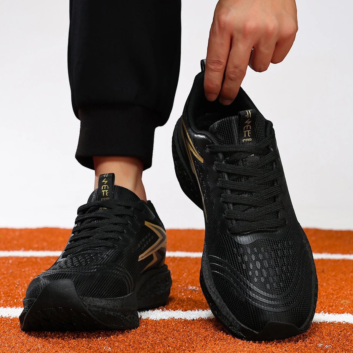 Men Running Shoes Speciality Marathon Sports Shoes Breathable Lightweight Carbon Board Women's Trend Athletic Sneakers Women