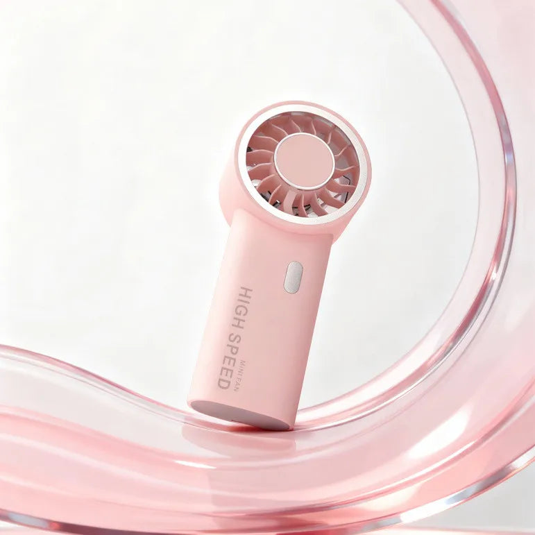 Mini Handheld Fan Portable Desktop Fan 3-speed Circulating Wind Speed Adjustment Type-C Charge Fans For Office Home
