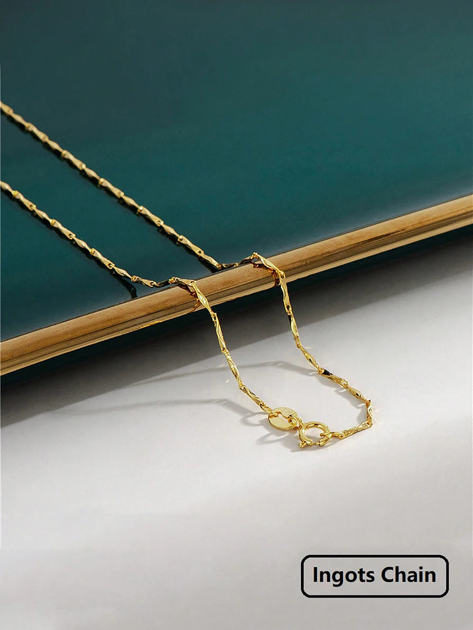 GRA 40cm 45cm Minimalist Female Necklace for Women on Neck Real 925 Sterling Silver Chain Necklaces Girls Fashion Fine Jewelry