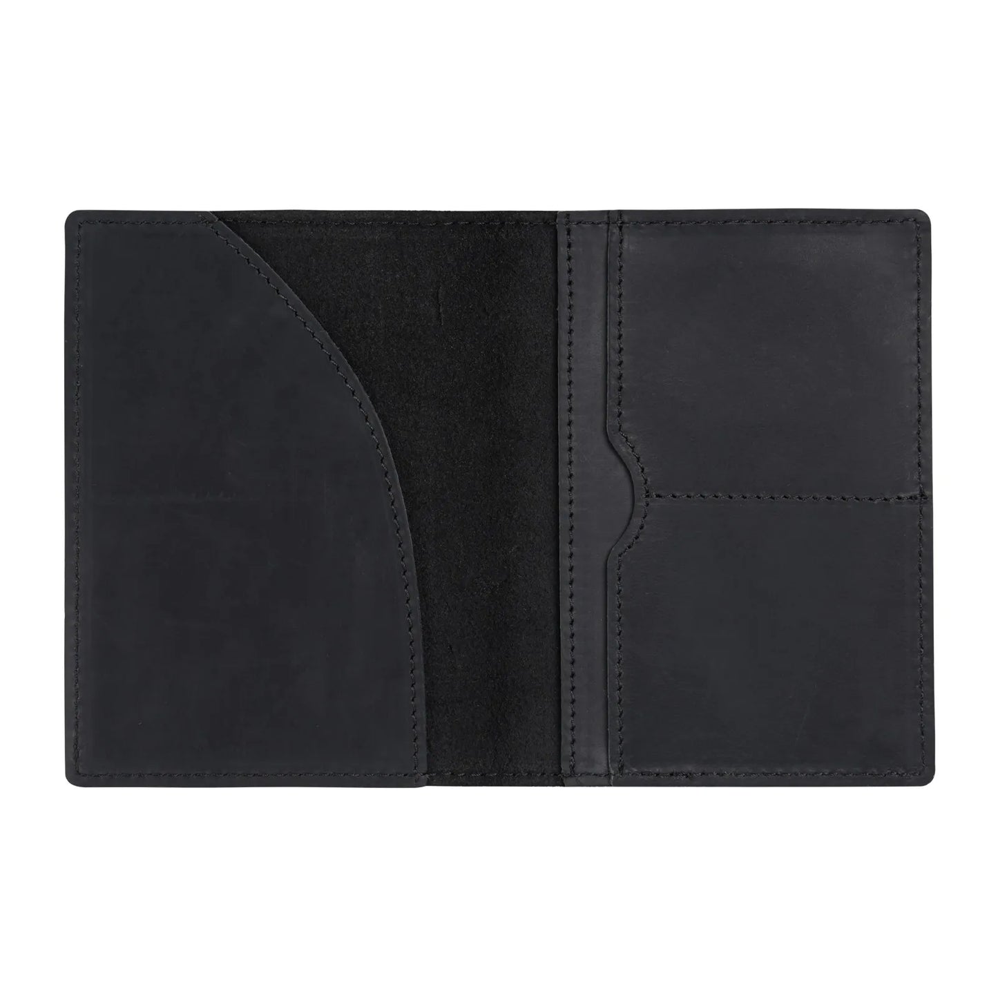 Leather Passport Holder for Travel Essentials, Slim Passport Cover Case Travel Wallet Bifold Credit Card Bag for Women Men