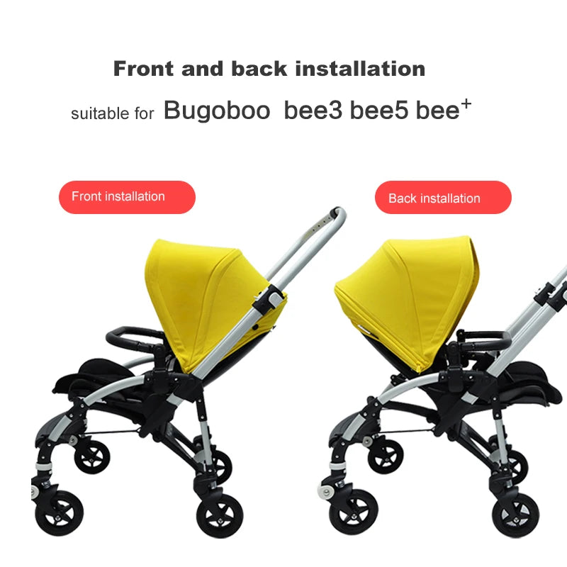 Baby Strollers Bumper Bar Armrest Handle Leather Case Cover For Bugaboo Bee Bee5 Accessories