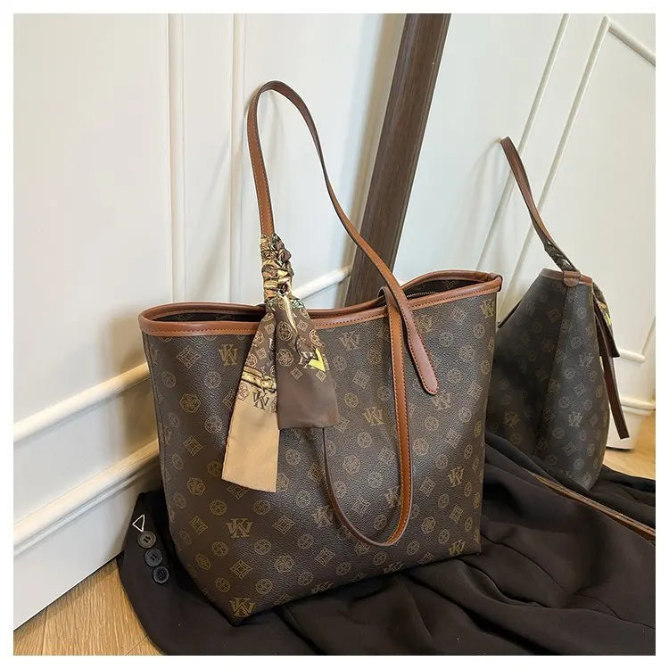 Stylish Designer Party Diaper Bag For Women Luxury Leather Tote Large Capacity Elegant Crossbody Handbag For Evening Outings