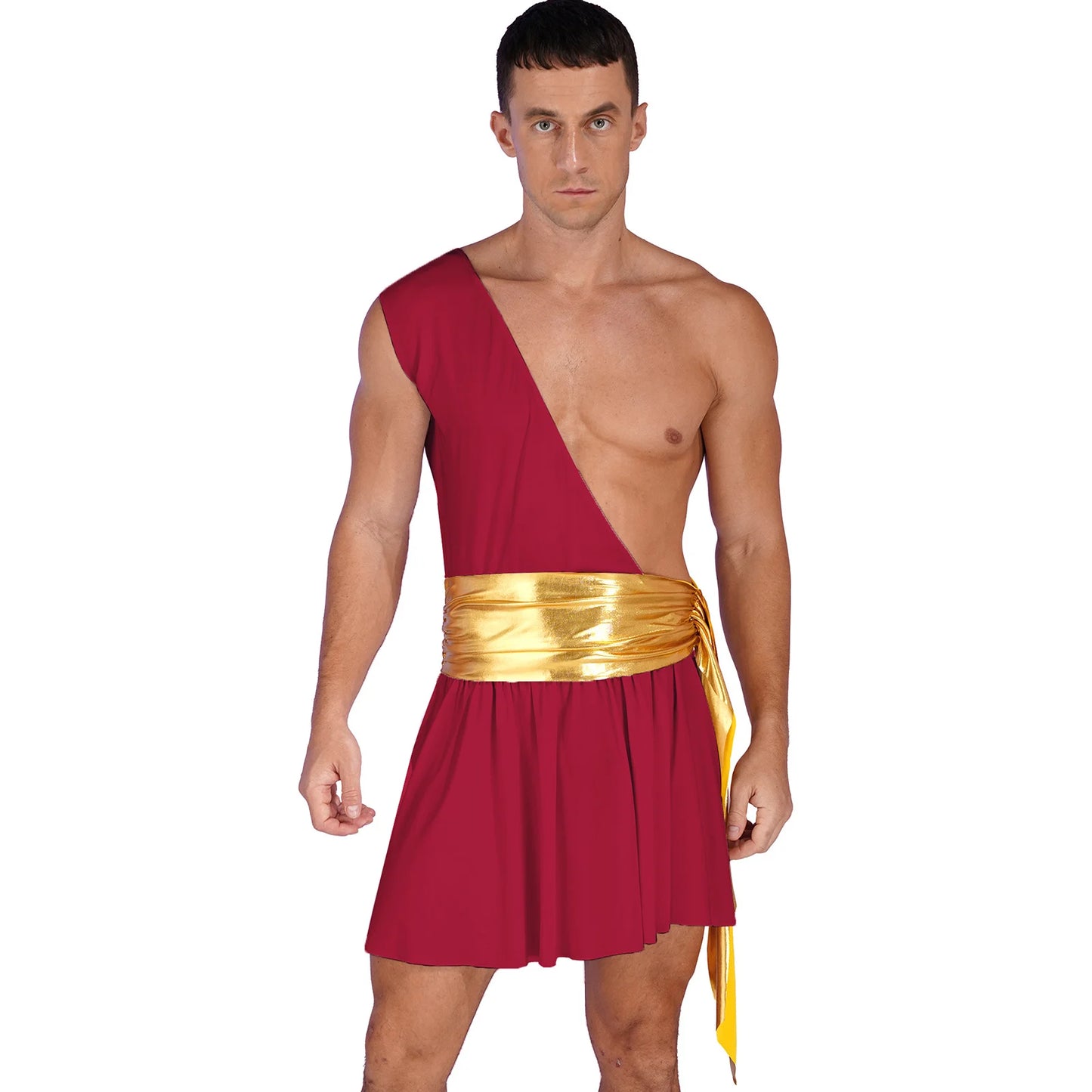 Halloween Adult Cosplay Complete Set Ancient Greek God Gladiator Clothing Mythical Prince Aladin Party Performance Costume