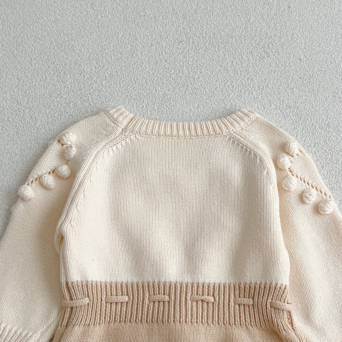 Autumn Lovely Heart Jumpsuit Infant Baby Girl Knitted Clothes Love Romper Bodysuit Outfit Spring Cotton Knitted Sweater Bodysuit