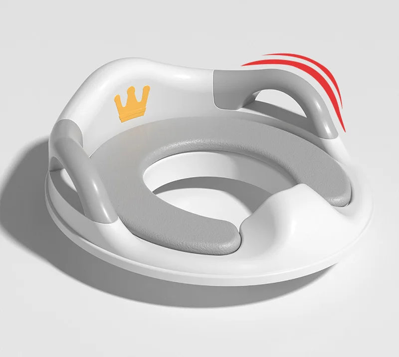 Baby Potty Mat Training Seat Handle Portable Soft Potty Mats Kid Toilet Household Auxiliary Non-slip Toilet Child WC Reducer