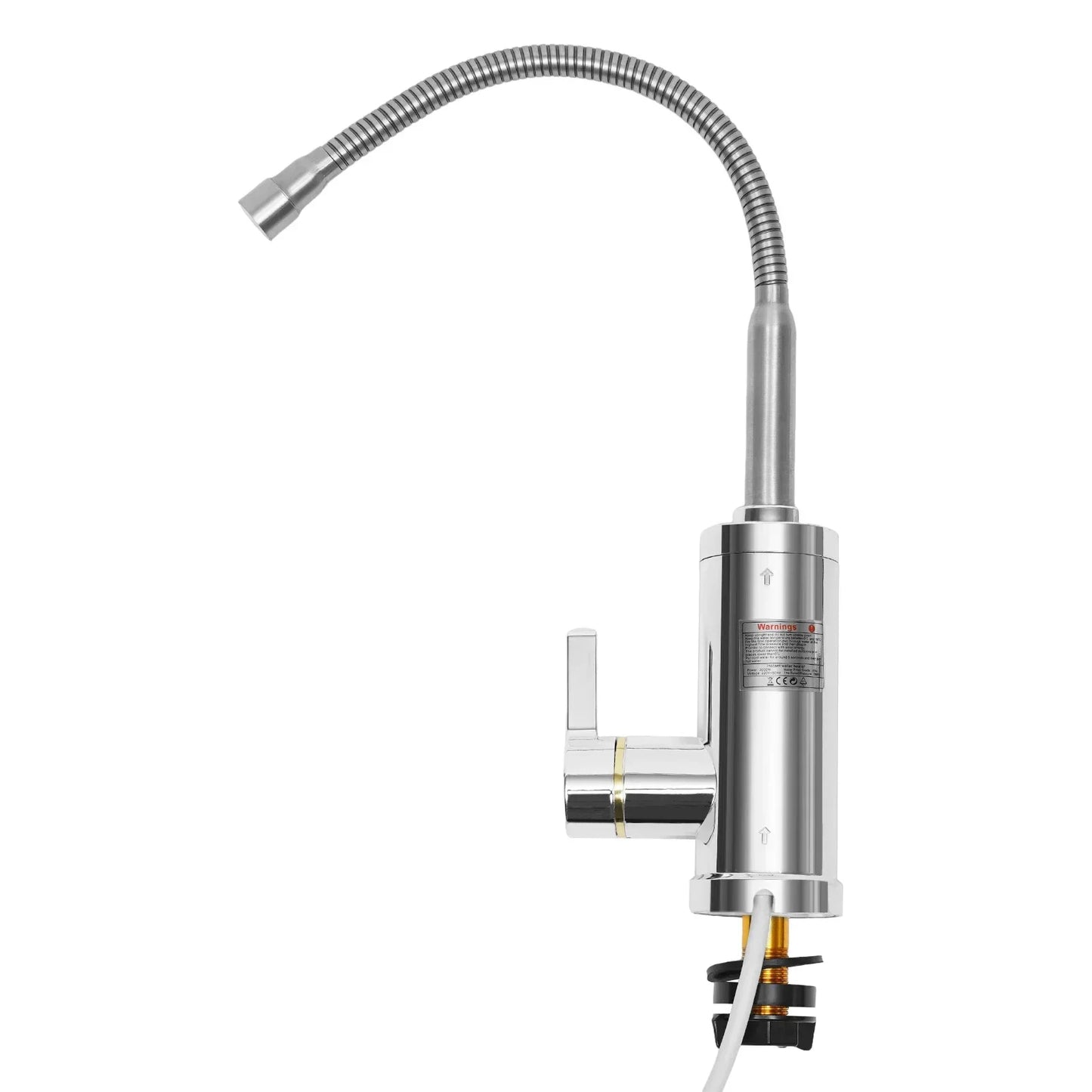 3000W Instant Electric LCD Faucet Instant Tap 360° Fast Heater Heating Hot/Cold Water Supply for Bathroom Kitchen