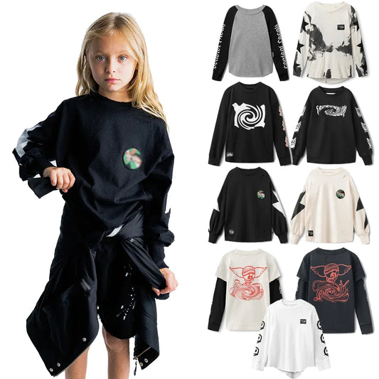 2024 N Spring T Shirt Summer Children's Clothing Girl Clothes Kids Tops T-Shirts For Children Baby Summer Clothes Boy's Clothing