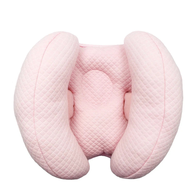 Baby Stroller Pillow Car Seat Head Fixed Neck Pillows Bend Shape Sleeping Protection Headrest Cushion Infant Anti-head Mat