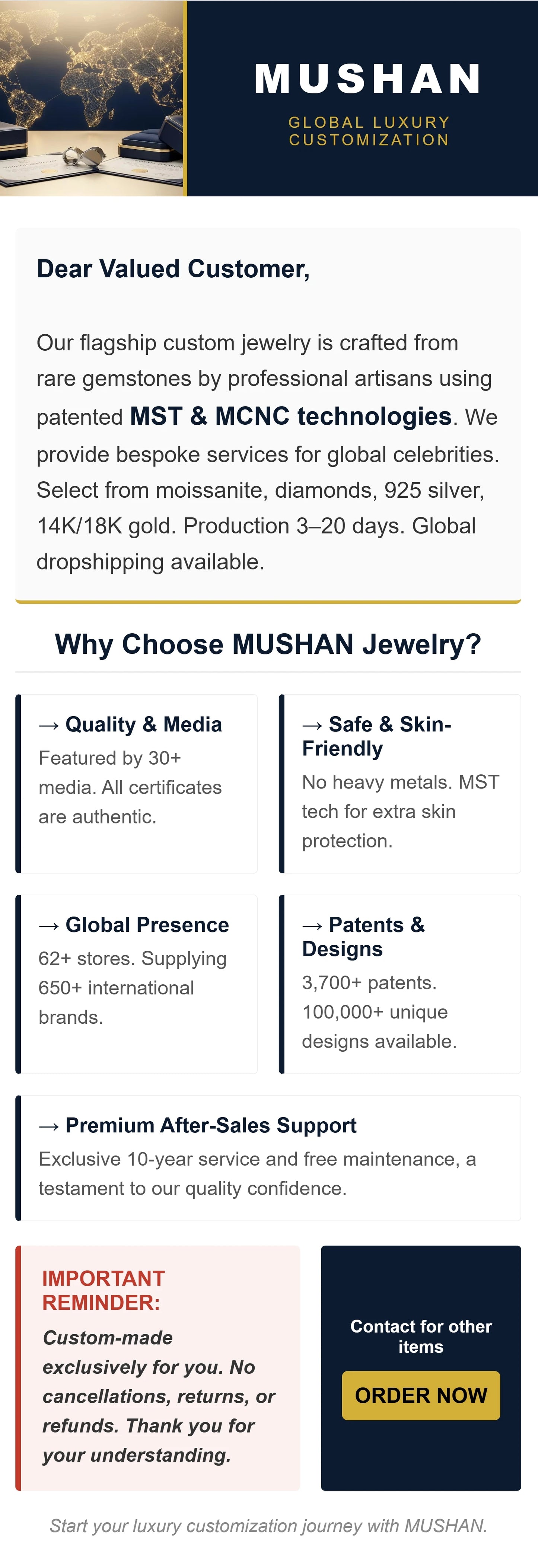 MUSHAN Bespoke Luxury Jewelry 925 Sterling Silver Rings 3ct 4ct 5ct Wedding Real D Color VVS Moissanite Ring Band MST Patent