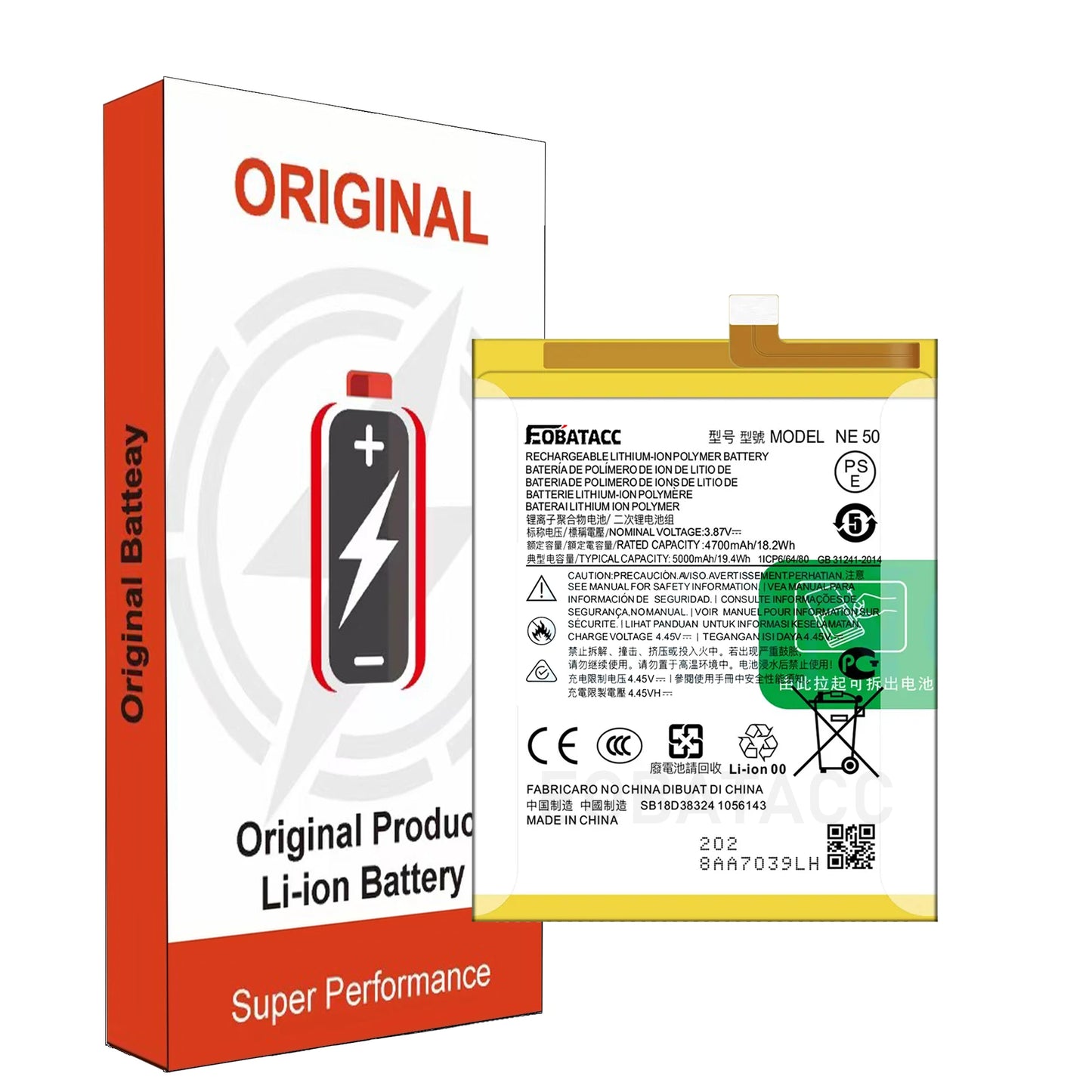 2026 Years 100% Genuine New Original NE50 Battery For Motorola MOTO XT2221 G52 G82 5G G72 High Quality Batteria With FREE Tools