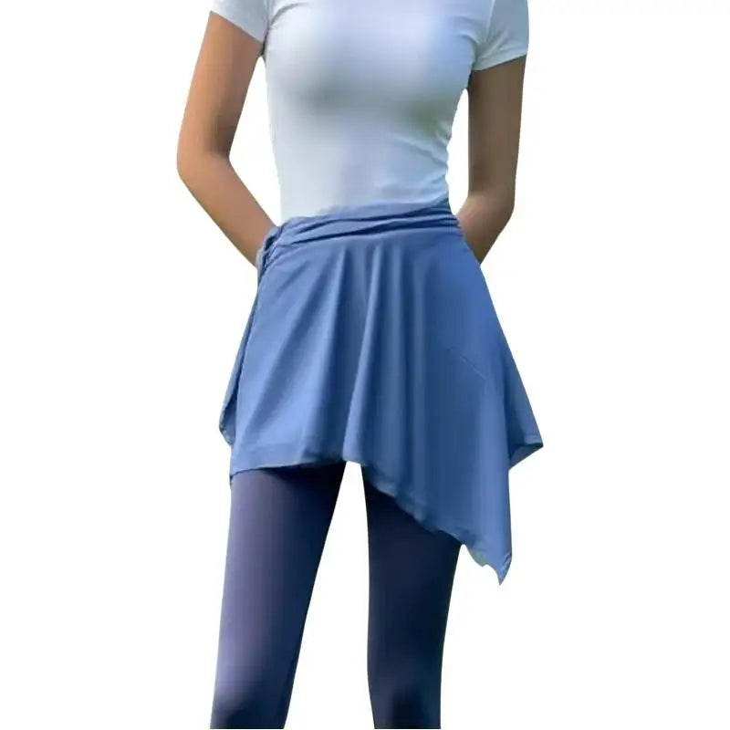 Women's Athletic Wrap Skirt, Quick Drying Breathable Anti-Exposure, Perfect For Golf Tennis Yoga Fitness