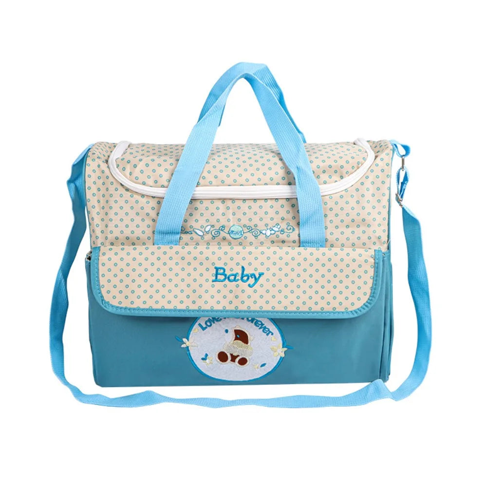 Storage Baby Diaper Bag Crossbody Multifunctional Mommy Maternity Packs Canvas Large Capacity Baby Stuff Nappy Bags Mother