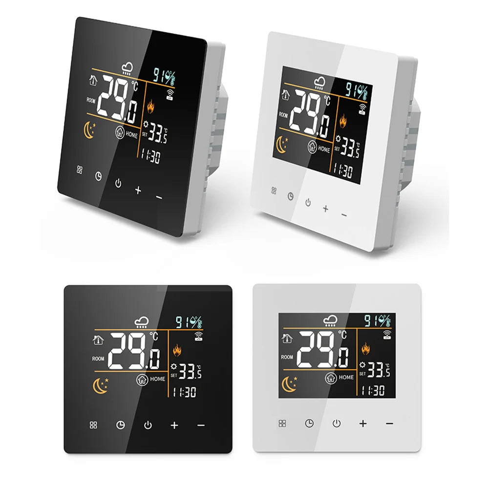 For Tuya Smart WiFi Thermostat And Hygrometer Digital Temperature Controller Temperature Humidity Infrared Controller