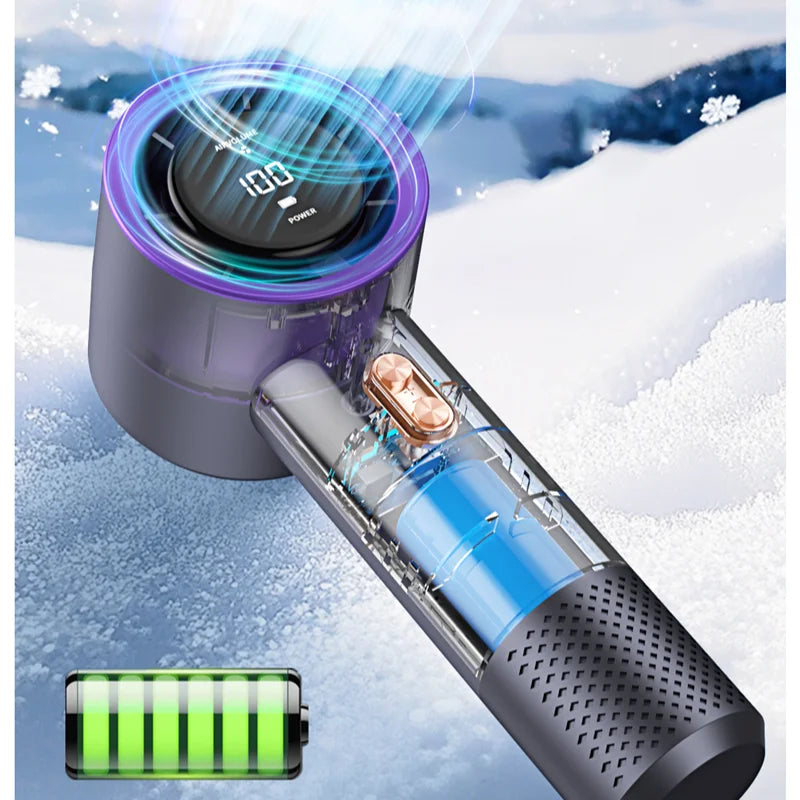 Lenovo Handheld High-Speed Fan Mini Portable Air Conditioner With Six Fans And 199 Levels Of Infinite Adjustment New 2026