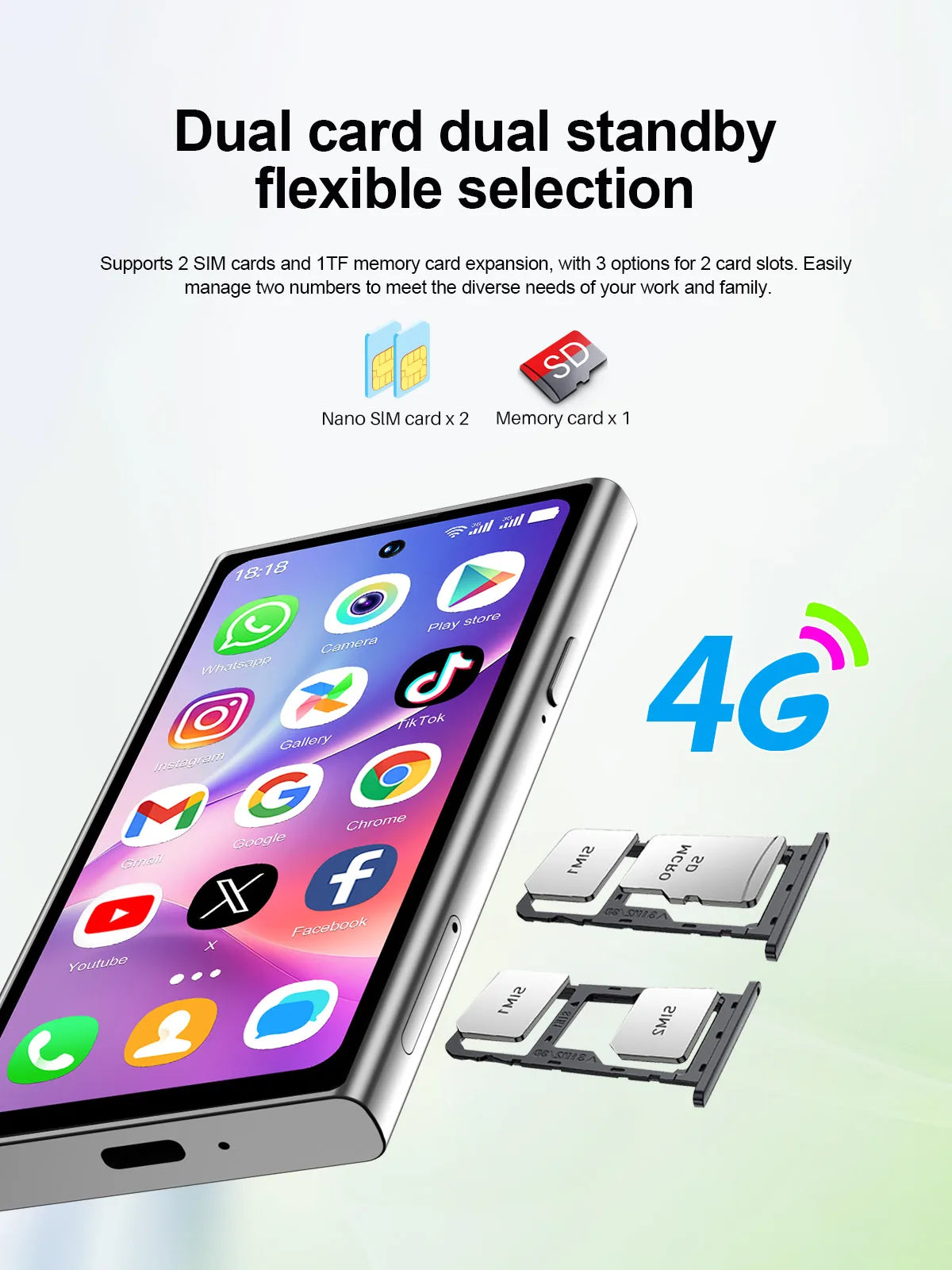 SERVO S27 Mini Android OS Cute Smartphone 4G LTE 3GB+64GB Play Store GPS WiFi Face ID 4.0"  Small Smart Phones Dual SIM Standby