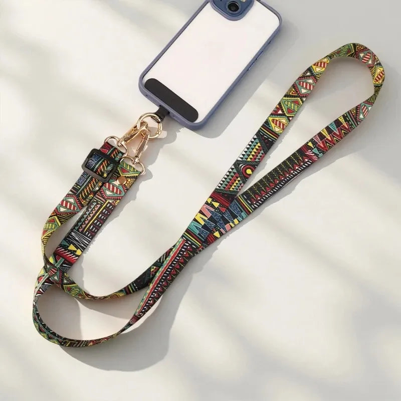 2025 New Lanyard Cell Phone Wrist Hand Strap Cord to Hang the Mobile Rope Smartphone Shoulder Phone Chain Key Strap for IPhone