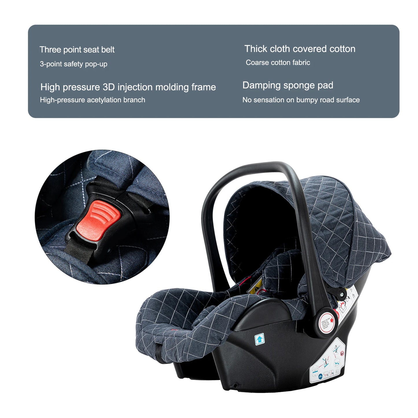 baby stroller infant car seat stroller 3 in 1 lightweight stroller travel system stroller newborn stroller bebe pram mother kids