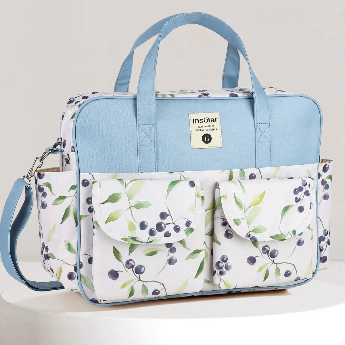 Fashion Mommy Bag Oxford Fabric Go out Cartoon Waterproof Travel Tote Multifunctional Women Handbag Shoulder Bag Large Capacity