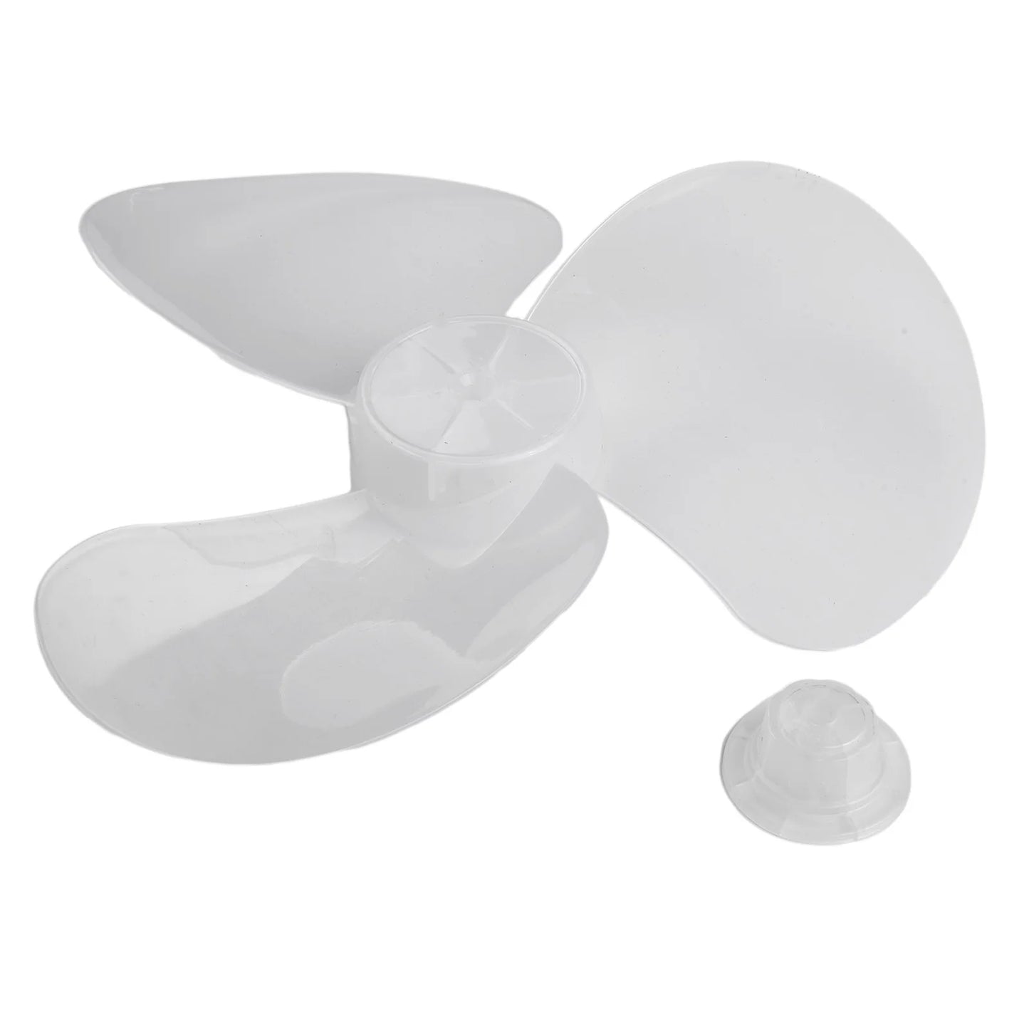 12" Plastic Fan Blade 3 Leaves Home Improvement Radius 14cm Standing Pedestal Floor Wall Table Fanner Practical