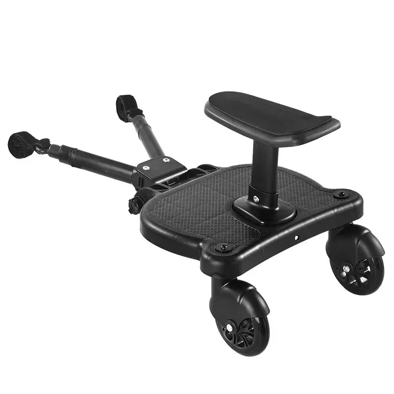Universal Baby Stroller Accessories Strollers Step Board Adapter with Seat Twins Scooter Baby Accessories Baby Pram Hitchhiker