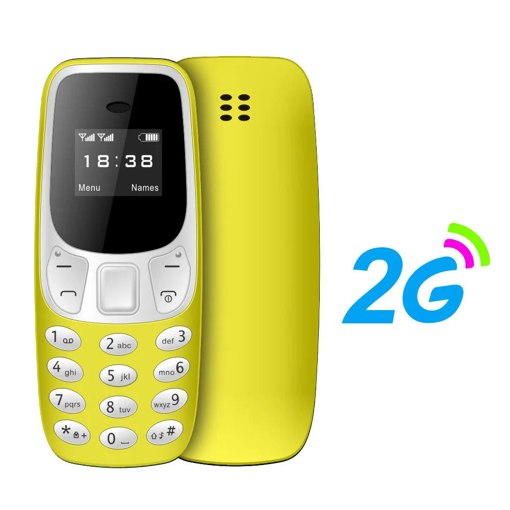 SERVO BM10 Super Mini Mobile Phone Dual SIM Magic Voice Dial Bluetooth Earphone Auto Call Recording Blacklist Mp3  2G Cellphones