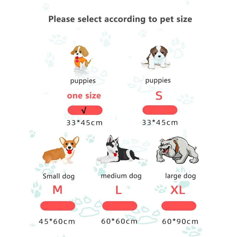 Disposable Pet Training Pads Super Absorbent Leak-Proof Dog Pee Pads for Puppy Dogs Cats Potty Training