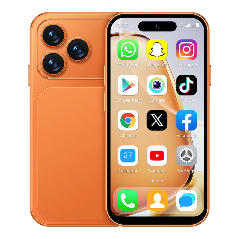 ONEMYTH 2026 new A18 Pro mini smartphone, 2GB RAM 16GB ROM, 4G network, 4.0-inch portable small Android phone