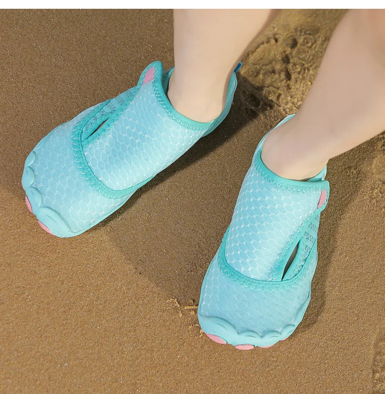 Summer Children Beach Barefoot Shoes Kids Water Swimming Shoes Aqua Swim Socks Sea Surf Anti-Slip Dropshipping