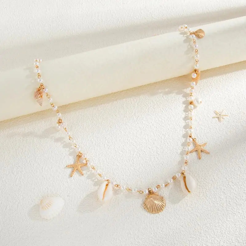 Pearl Belly Chain for Women Boho Waist Chains Sexy Summer Beach Jewelry for Swimsuit Body Accessory