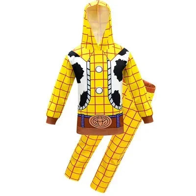 Fashion Hoodie Toy Kids Story Buzz Lightyear Costumes Halloween Costumes For Kids Sweater Cartoon Woody Cosplay Fancy Dress Boys