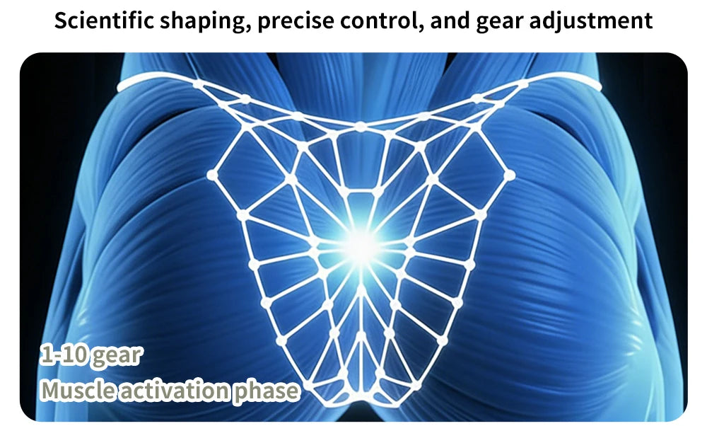 Intelligent Yoga Power Pants EMS Micro Current Pulse Massager Muscle Stimulation Slimming Shaping Independent Control Shorts