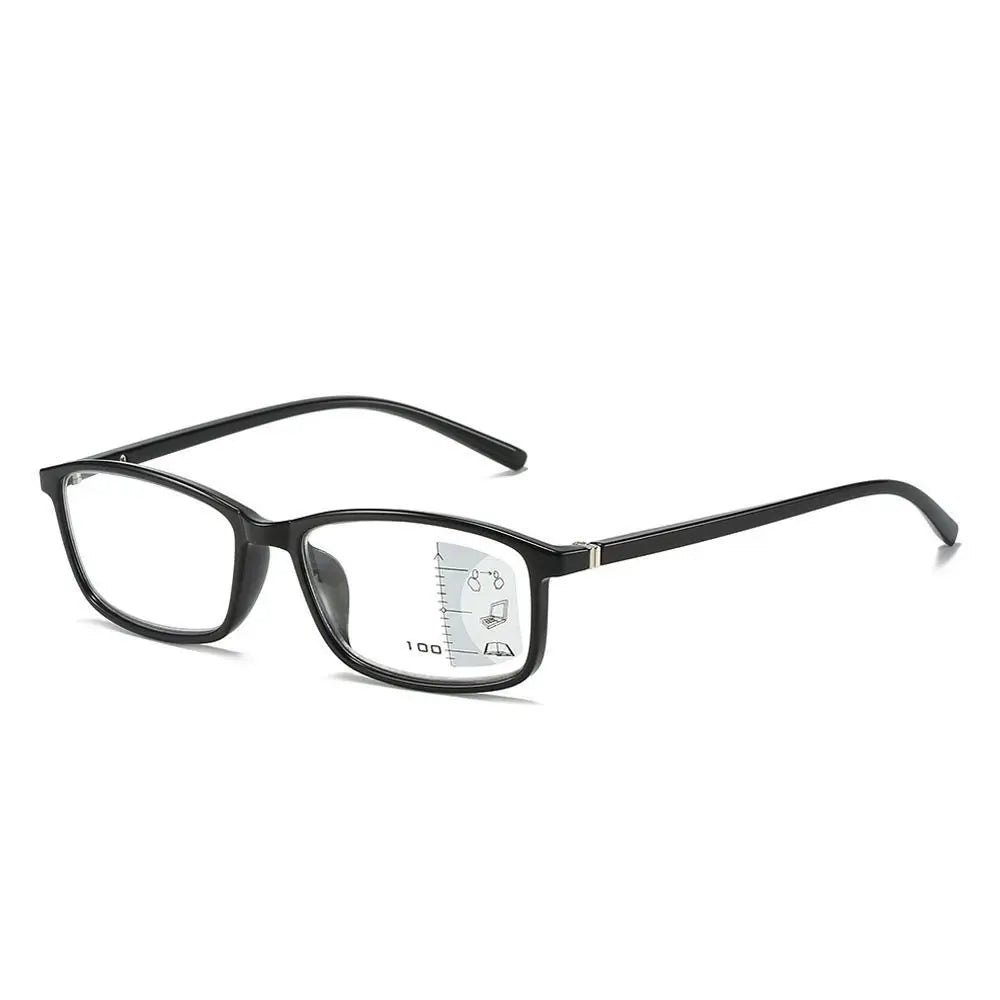 Retro Progressive Multi-Focus Reading Glasses For Men Women Anti-blue Light Near Far Presbyopia Eyeglasses