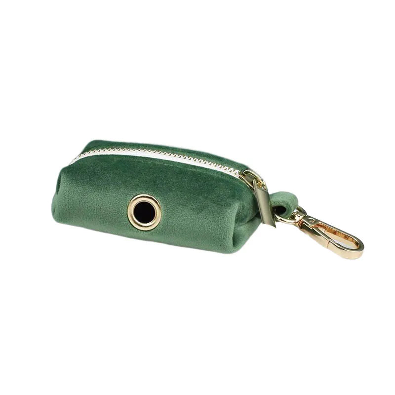 Forest Green Velvet Dog Collar And Leash Set For Dogs Custom Engraved Nameplate Pet Supplies Dog Leash Velvet 39