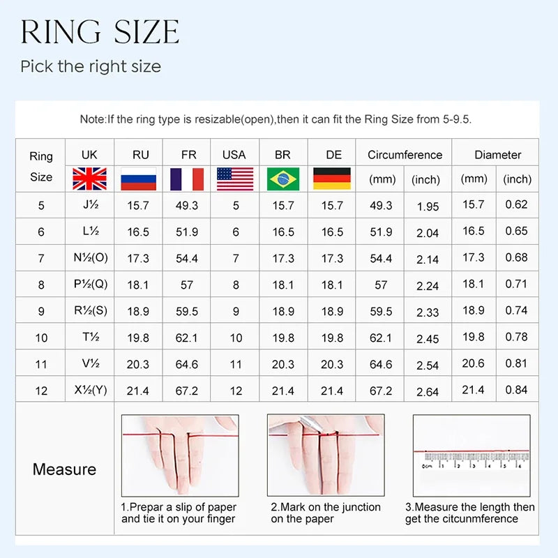 925 Sterling Silver Green Water Drop CZ Rings for Women Luxury Trendy Wedding Engagement Accessories Temperament Female Jewelry