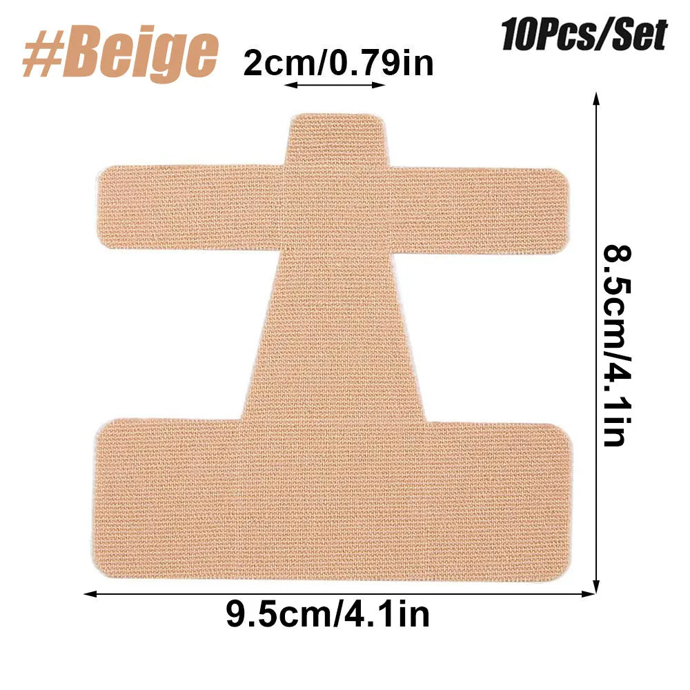 10PCS Bunion Corrector & Pain Relief Kinesiology Athletic Tape,For Bunions & Turf Toe,Big Toe Spacer/Separator/Straightener Tape