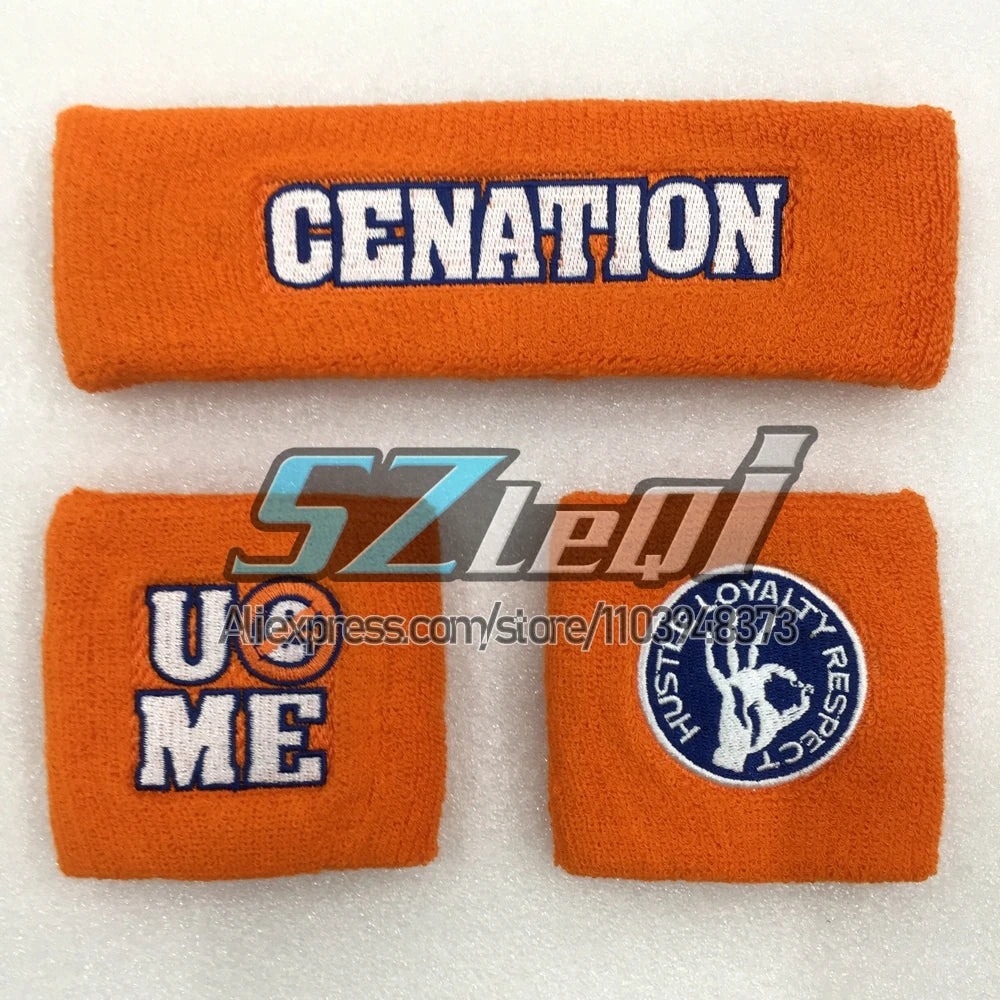 2024 Cotton Unisex Sports Sweatband For JOHN CENA Wristband Gym Running Safety Wrist Support Brace Wrap Bandage Wrist Protector